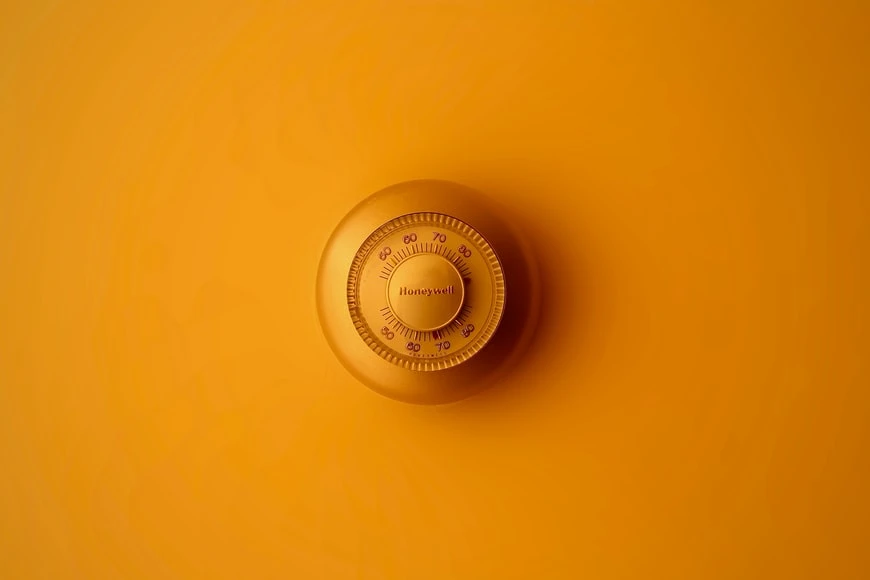 mustard colored safe